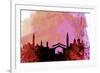 Venice City Skyline-NaxArt-Framed Premium Giclee Print