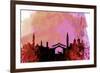 Venice City Skyline-NaxArt-Framed Premium Giclee Print