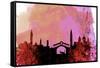 Venice City Skyline-NaxArt-Framed Stretched Canvas