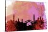 Venice City Skyline-NaxArt-Stretched Canvas