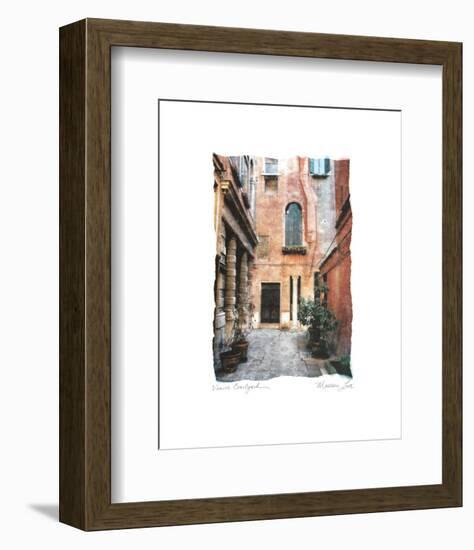 Venice Courtyard-Maureen Love-Framed Photo