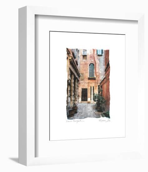 Venice Courtyard-Maureen Love-Framed Photo