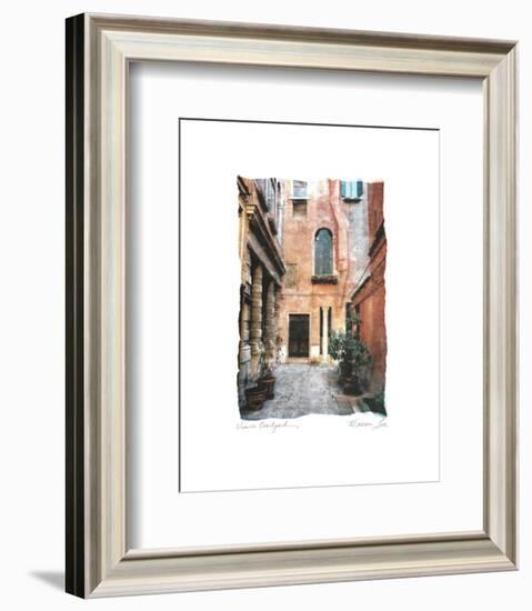 Venice Courtyard-Maureen Love-Framed Photo