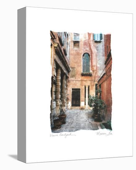 Venice Courtyard-Maureen Love-Stretched Canvas