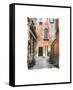 Venice Courtyard-Maureen Love-Framed Stretched Canvas