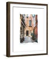 Venice Courtyard-Maureen Love-Framed Photo