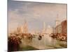 Venice, Dogana and S. Giorgio Maggiore-JMW Turner-Mounted Giclee Print