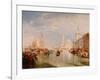 Venice, Dogana and S. Giorgio Maggiore-JMW Turner-Framed Giclee Print