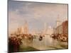 Venice, Dogana and S. Giorgio Maggiore-JMW Turner-Mounted Giclee Print