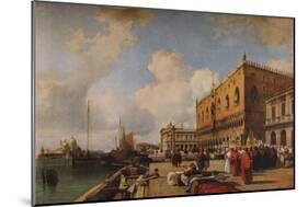 Venice: Ducal Palace with a Religious Procession, c1828-Richard Parkes Bonington-Mounted Giclee Print