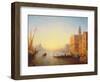 Venice, Evening-Felix Ziem-Framed Giclee Print