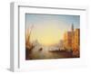 Venice, Evening-Felix Ziem-Framed Giclee Print