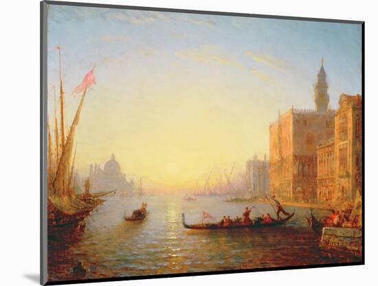 Venice, Evening-Felix Ziem-Mounted Giclee Print