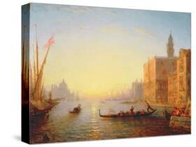 Venice, Evening-Felix Ziem-Stretched Canvas