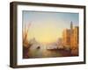 Venice, Evening-Felix Ziem-Framed Giclee Print