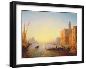 Venice, Evening-Felix Ziem-Framed Giclee Print