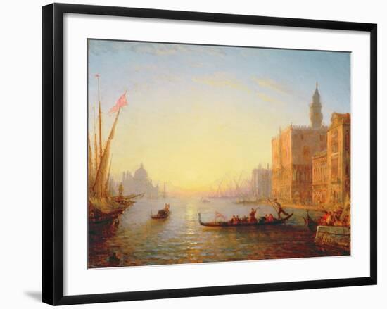 Venice, Evening-Felix Ziem-Framed Giclee Print