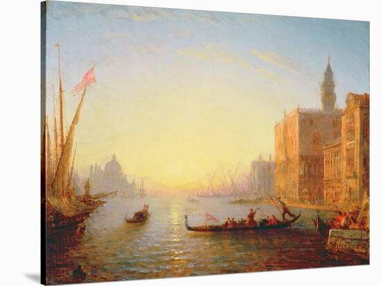 Venice, Evening-Felix Ziem-Stretched Canvas