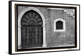 Venice Facade II-Laura DeNardo-Framed Stretched Canvas