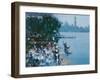 Venice from Cipriani (W/C on Paper)-Laurence Fish-Framed Giclee Print