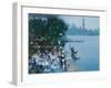 Venice from Cipriani (W/C on Paper)-Laurence Fish-Framed Giclee Print