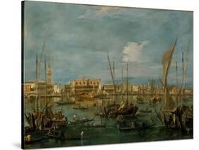 Venice from the Bacino di San Marco, c.1765-Francesco Guardi-Stretched Canvas