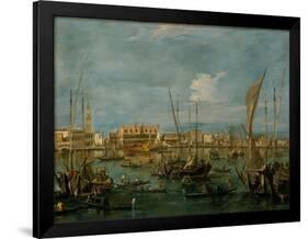 Venice from the Bacino di San Marco, c.1765-Francesco Guardi-Framed Giclee Print