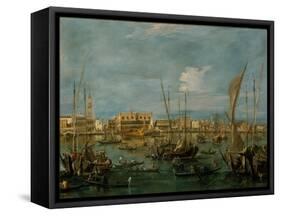 Venice from the Bacino di San Marco, c.1765-Francesco Guardi-Framed Stretched Canvas