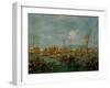 Venice from the Bacino di San Marco, c.1765-Francesco Guardi-Framed Giclee Print