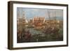 Venice from the Bacino Di San Marco-Francesco Guardi-Framed Art Print