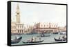 Venice from the Bacino-Canaletto-Framed Stretched Canvas