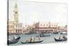 Venice from the Bacino-Canaletto-Stretched Canvas