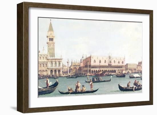 Venice from the Bacino-Canaletto-Framed Giclee Print