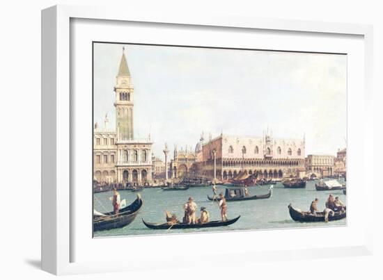 Venice from the Bacino-Canaletto-Framed Giclee Print