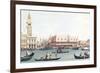 Venice from the Bacino-Canaletto-Framed Giclee Print