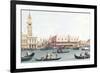 Venice from the Bacino-Canaletto-Framed Giclee Print