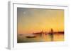 Venice from the Lagoon at Sunset-Ivan Konstantinovich Aivazovsky-Framed Giclee Print