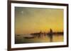 Venice from the Lagoon at Sunset-Ivan Konstantinovich Aivazovsky-Framed Giclee Print