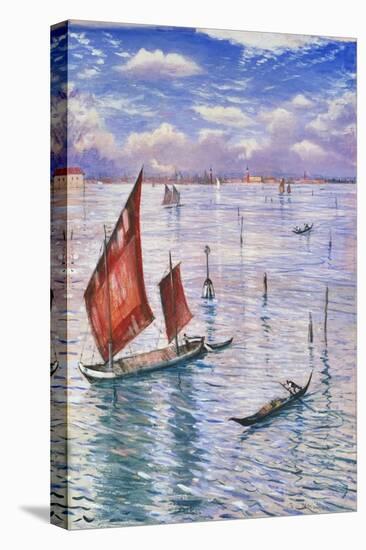 Venice from the Lido-Christopher Richard Wynne Nevinson-Stretched Canvas
