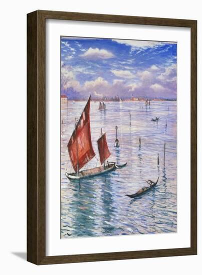 Venice from the Lido-Christopher Richard Wynne Nevinson-Framed Giclee Print