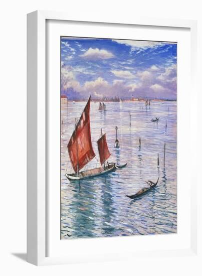 Venice from the Lido-Christopher Richard Wynne Nevinson-Framed Giclee Print