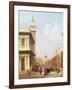 Venice from the Piazzetta Looking Towards Codussi's Clock Tower-Edward Pritchett-Framed Giclee Print