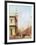 Venice from the Piazzetta Looking Towards Codussi's Clock Tower-Edward Pritchett-Framed Giclee Print