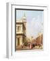 Venice from the Piazzetta Looking Towards Codussi's Clock Tower-Edward Pritchett-Framed Giclee Print