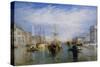 Venice, from the Porch of Madonna Della Salute, Ca. 1835-J. M. W. Turner-Stretched Canvas