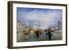 Venice, from the Porch of Madonna Della Salute, Ca. 1835-J. M. W. Turner-Framed Art Print