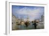 Venice, from the Porch of Madonna Della Salute, Ca. 1835-J. M. W. Turner-Framed Art Print