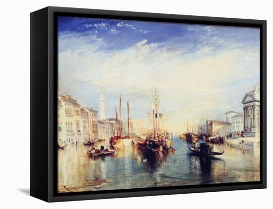 Venice, from the Porch of the Madonna Della Salute, C1835-JMW Turner-Framed Stretched Canvas