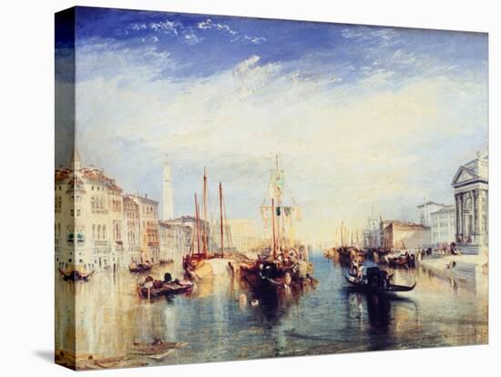 Venice, from the Porch of the Madonna Della Salute, C1835-JMW Turner-Stretched Canvas