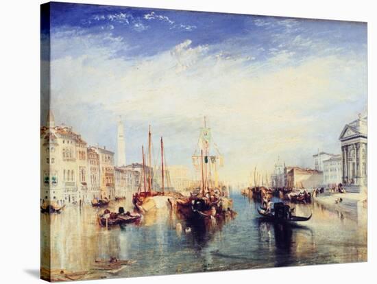 Venice, from the Porch of the Madonna Della Salute, C1835-JMW Turner-Stretched Canvas